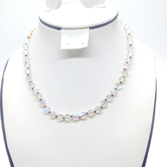 Acrylic Beaded Necklace 12-15" Lobster Clasp - Picture 7 of 8